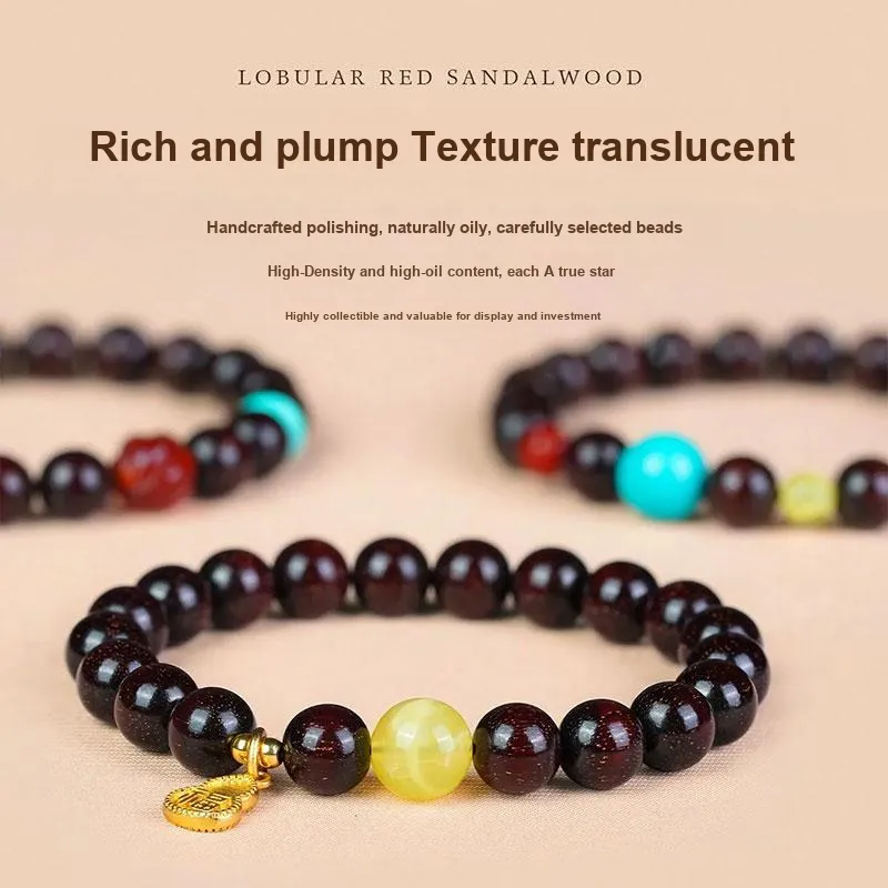 GUMUJIANG Pterocarpus Bracelets Unisex-2