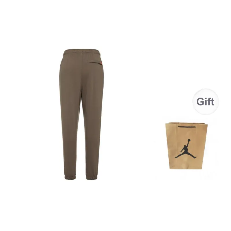 Jordan Casual Pants Unisex Light Brown-1