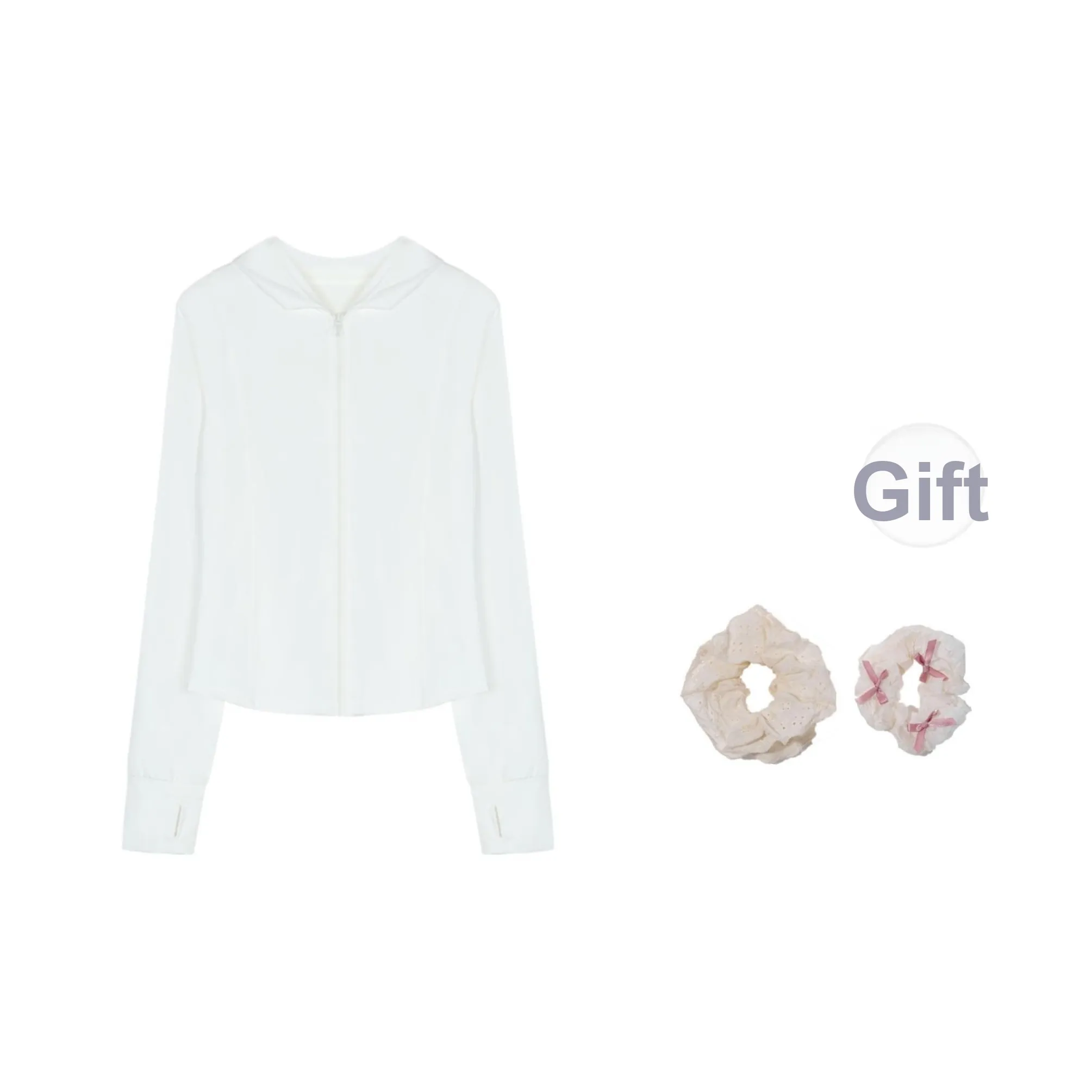 SUSANSAN Breathable Quick Dry Girl UV Protection Coat Petite Breathable Cardigan Ice Silk Top Women's