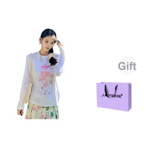 LADYXIEXIE Комплект с короткими рукавами T-рубашка унисекс