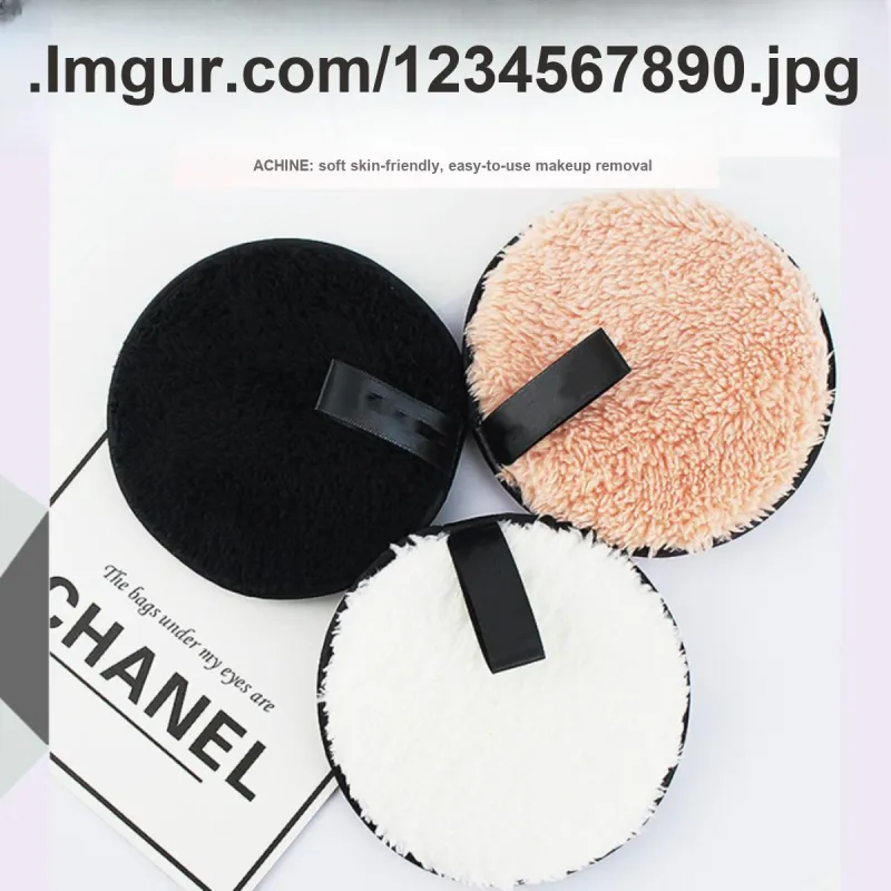 JIAOXUEFEI Easy-Use Soft Large Size Facial Cleansing Makeup Removal Cotton Pads For Wet Use Cleanser Foam-1