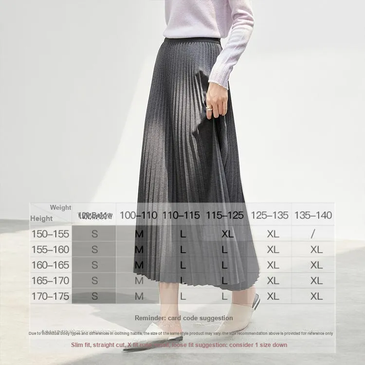 SENTUBILA Casual Long Skirts Women's-7