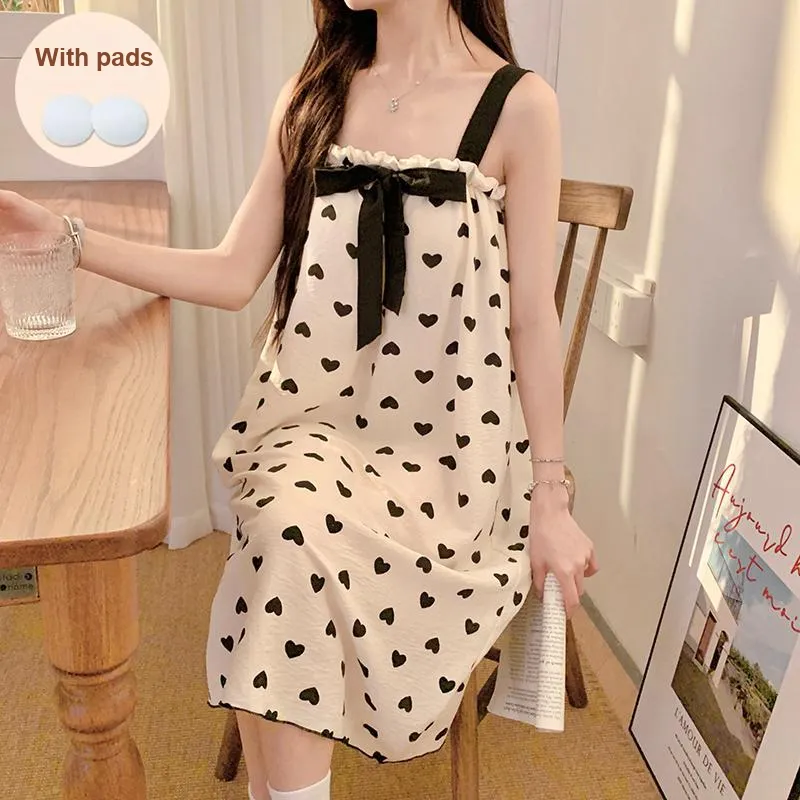 Ta Yan Nightgown Women's Apricot-1