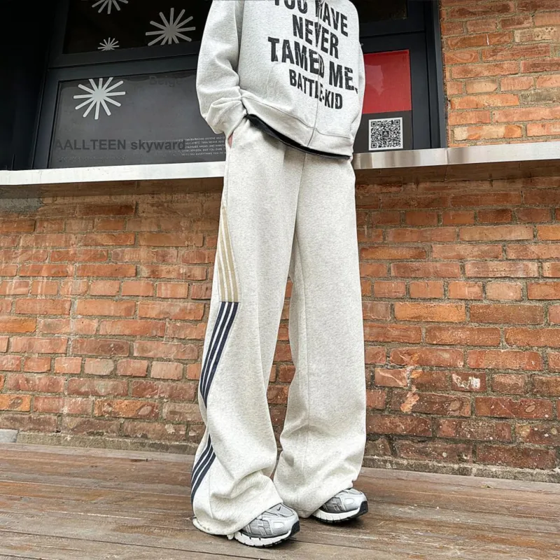 JUNGLE PANDA Knitted Sports Pants Unisex-3