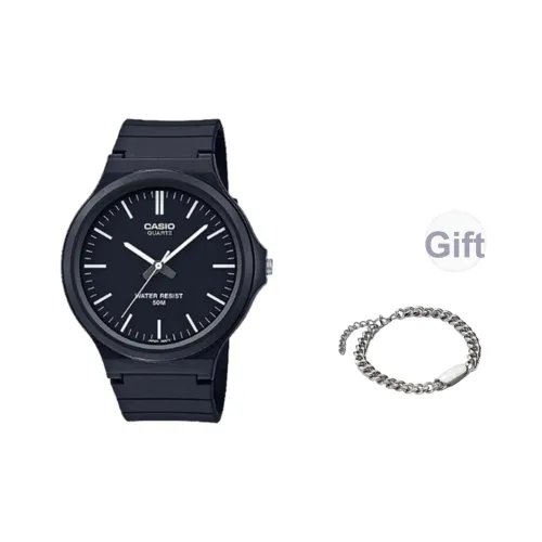 CASIO Кварцевый механизм Часы Мужские Черный циферблат