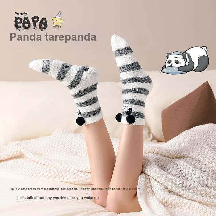 JINGYUN Women's Mid Calf Socks-2