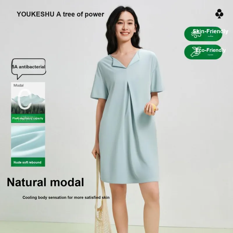 YOUKESHU Nightgown Women's Shopping Bag-13