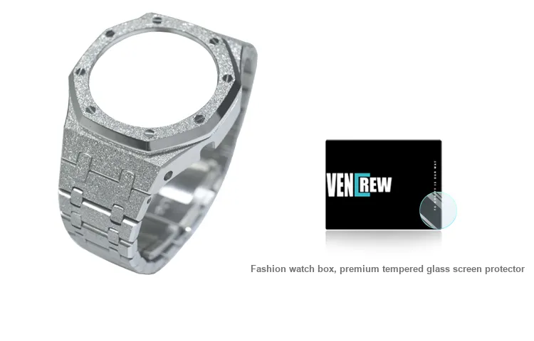 Vencrew Unisex Frost Gold Collection Watch Cases-1