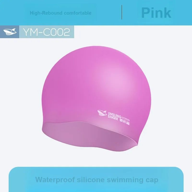 SMILING SHARK Swimming Caps-6