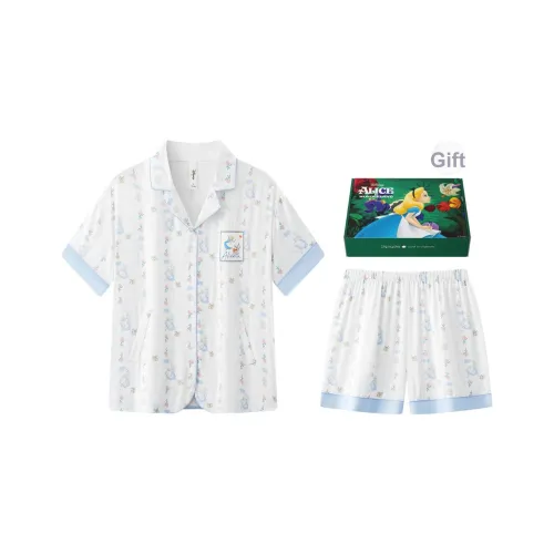 Gongdie X Disney Пижамный комплект для женщин набор в подарочной коробке белый