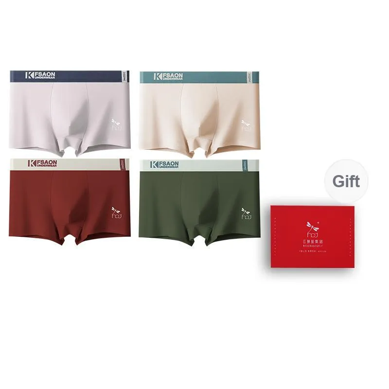 RED DRAGONFLY Underpants Men's Box 4 Pack-10