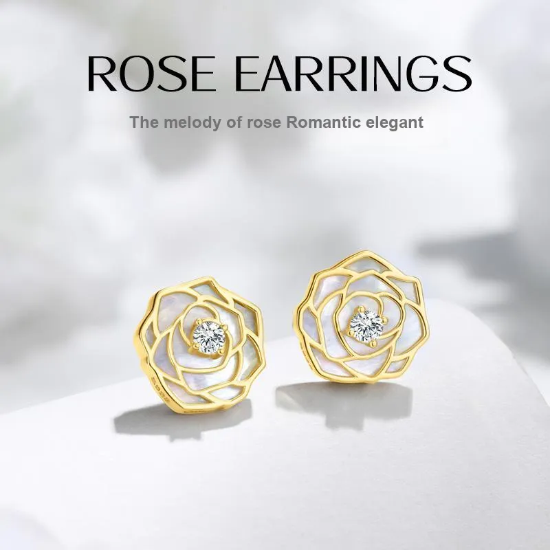 Disney S925 Silver Stud Earrings Women's-1