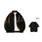 Black Yellow (Comes with A Random 100% cotton Short-Sleeved Shirt T-Shirt)