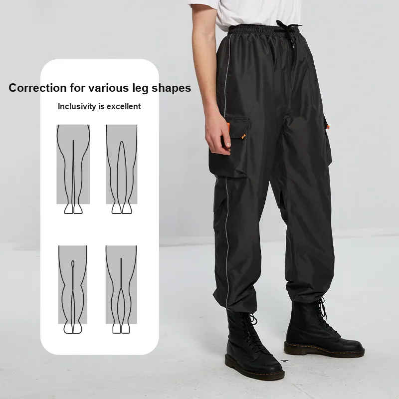 RAINFREEM Polyester Double Layer Waterproof Pants-7