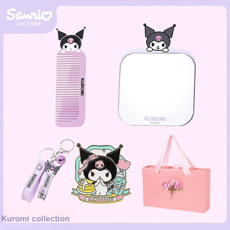 ALL SERIES x Sanrio Metal Table Mirror, Zinc Alloy Comb Box-10