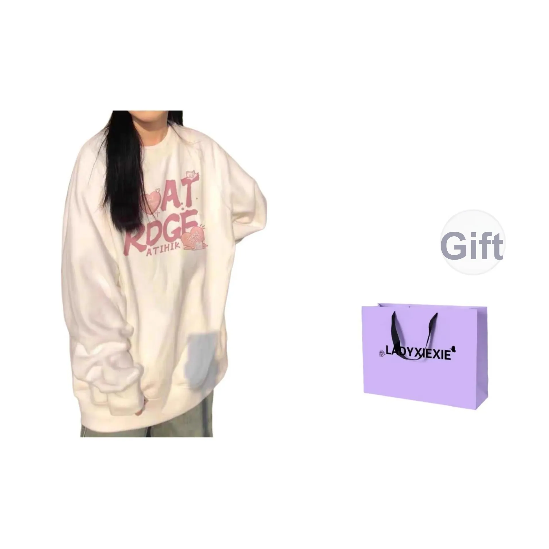 LADYXIEXIE Женские Свитшоты