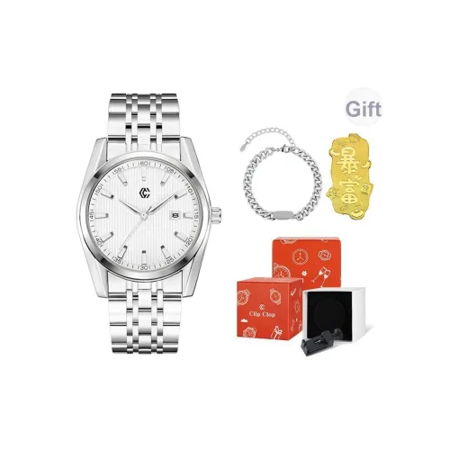 Clip Clop Повседневные Студенческие Модные Часы 30м Толщина Корпуса Водонепроницаемый Кварцевый Механизм