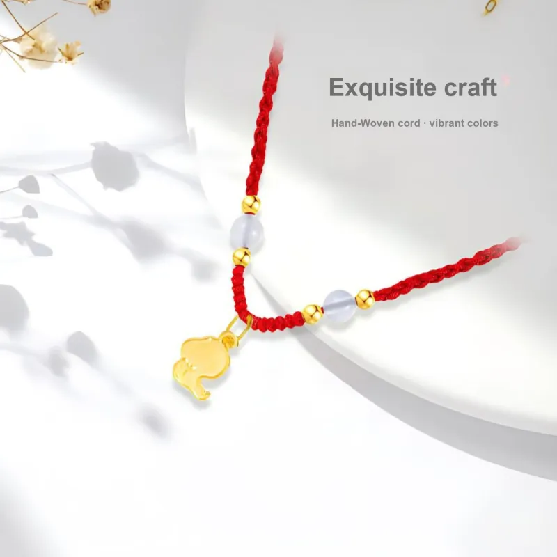 ROGA Braided String Necklaces Unisex-1