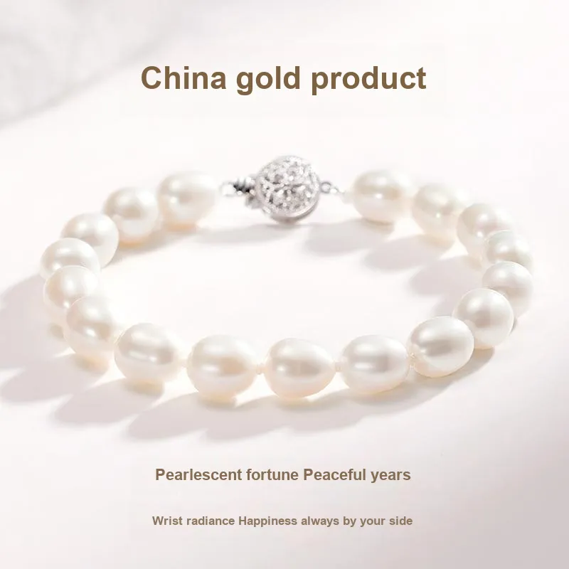 ZSY Freshwater Pearl Bracelets Women's-1