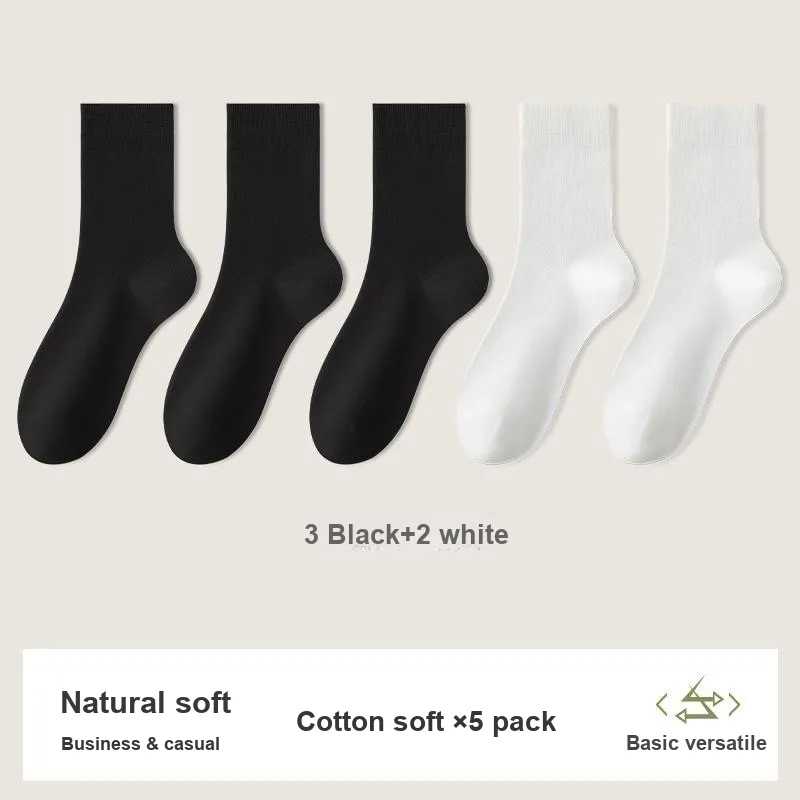 7 SEVFUN Mid Calf Socks Men's Combo Set-5