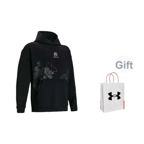 Under Armour x LIXIAOLONG LIANMINGKUAN UA Chinese New Year Толстовка Унисекс Черная Сумка для покупок включена