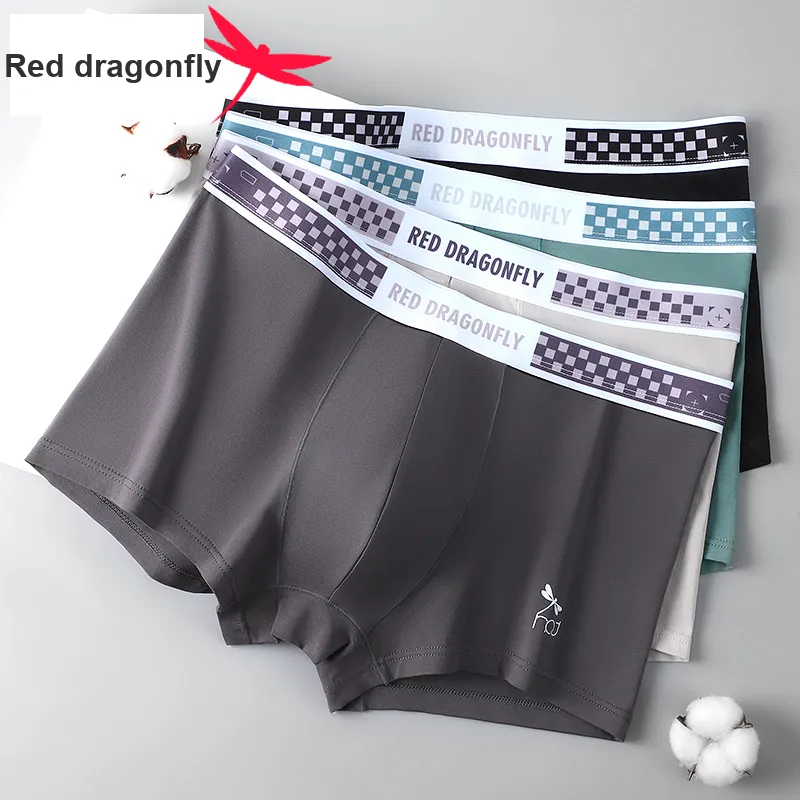 RED DRAGONFLY Cotton Panties Men's 3 Pack Gift Box Set-2