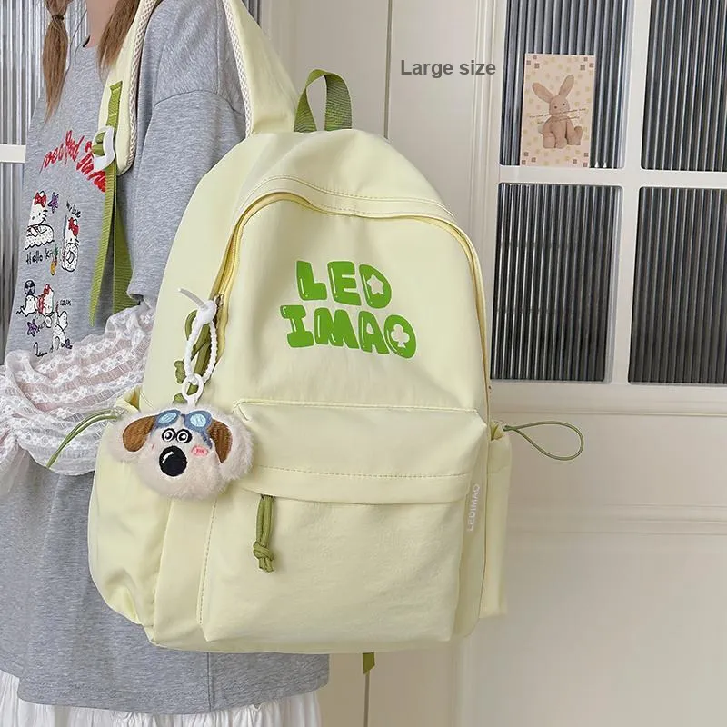 Debecca Polyester Backpack Unisex Multicolor-17