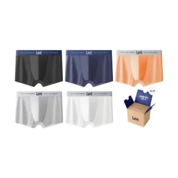 Lee SS23 Ice Series Summer Underwear Gift Box Men's Pack Of 5