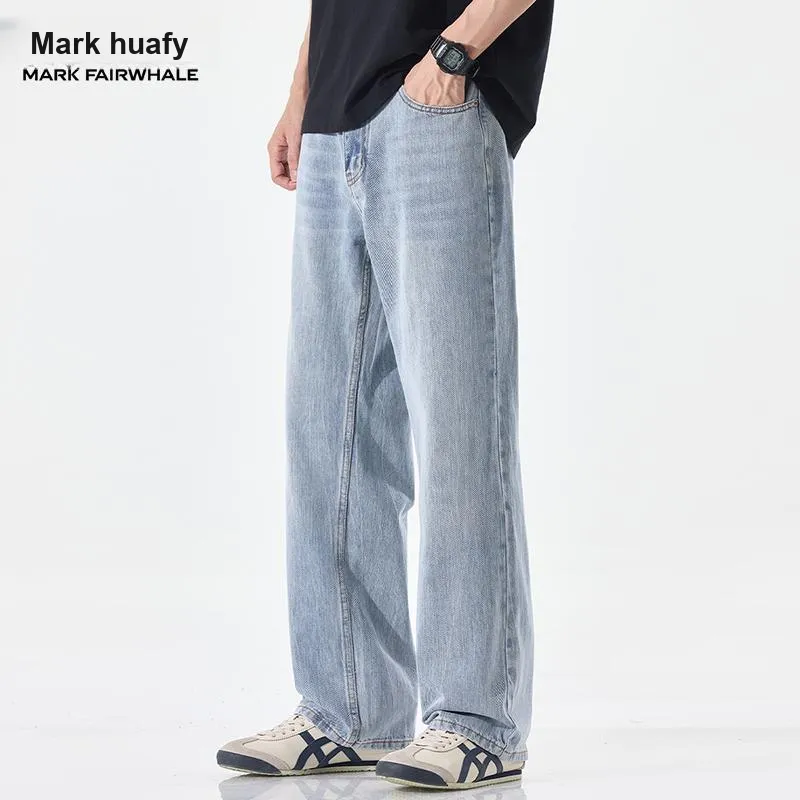 FAIRWHALE Jeans Unisex Light Blue-3