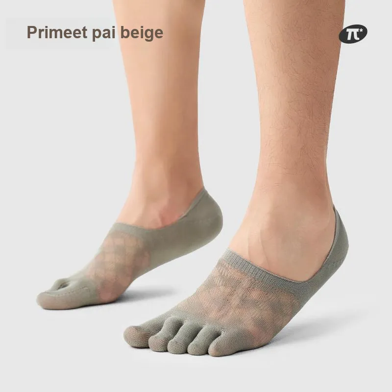 Primeet No Show Socks Men's 5 Pack-1