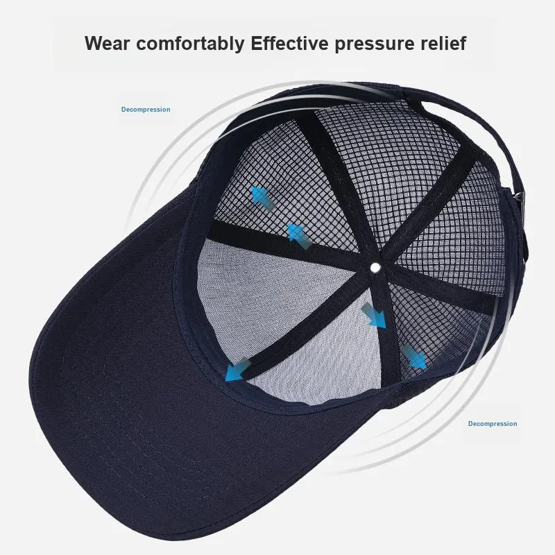 DENSSYNE Cotton Polyester Blend Baseball Caps Unisex-5