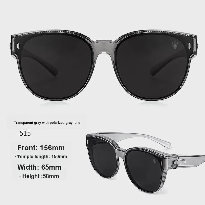 Maserati TR90 Oval Sunglasses Unisex-10