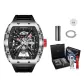 First Generation Silver Case Black Strap-Aerospace Box