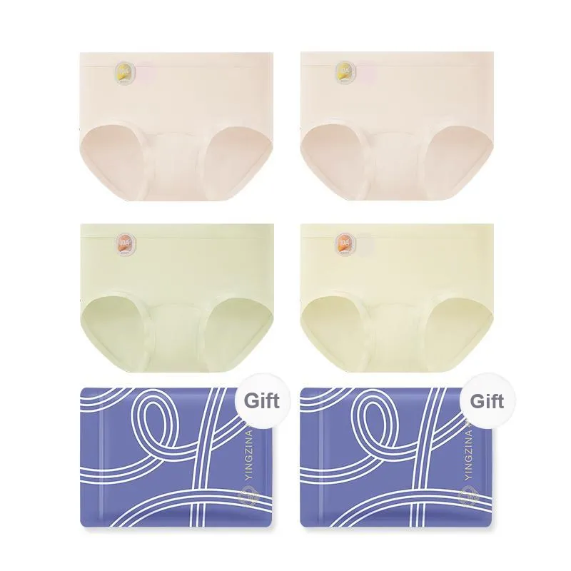 Yingzina Underpants Women's 4 Pack Gift Box Set-19