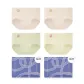 (Solid Color Version-4 Pack Independent Shopping Bag Included) 2 Pack Shrimp Pink+Green+Yellow