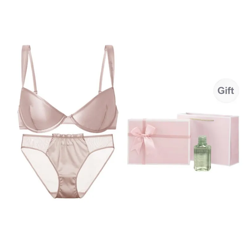 FREELASS Underwear Set Gift Box Set Women's Free Hair Tie Antibacterial Laundry Detergent 60ml-7
