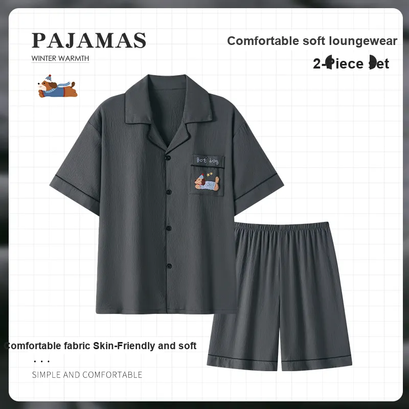 Nodos Shield Men Pajama Sets-1