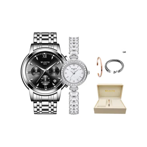 WLISTH Кварцевый механизм механизм ремешок из сплава унисекс цвет циферблата жемчужная раковина