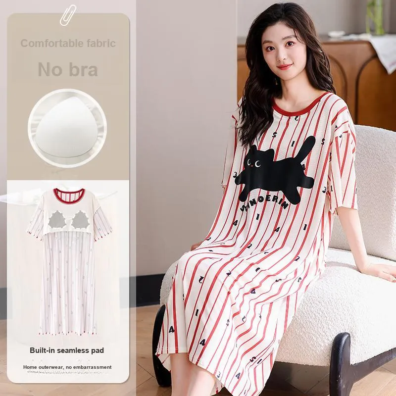 Pretty lady Women's Nightgowns-1
