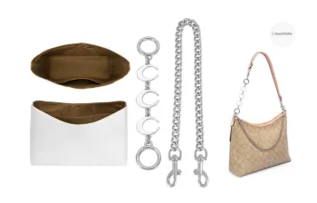 GUYI Alloy Bag Accessories Women's Silver