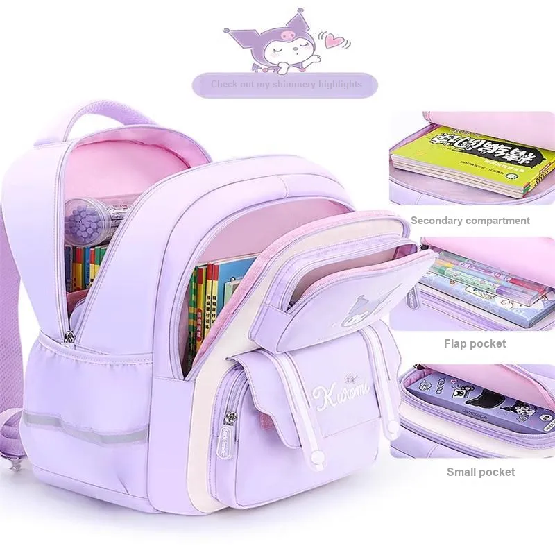Sanrio Polyester Student Bag Kids' Pink/Purple/Blue-5