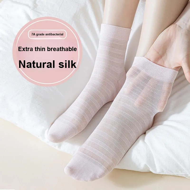 ROBINHOOD Mid Calf Socks Women's Box 4 Pack-1