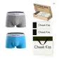80S Multicolor Yarn Long-Staple Combed Cotton[Light Blue+Gray]2 Pack Gift Box Set