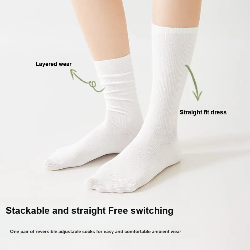 B&C.Room Knee High Socks Women's 4 Pack-5