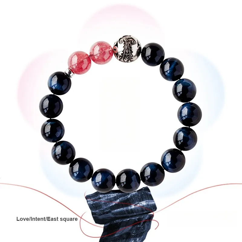 ZHIZUO Tiger's Eye Stone Bracelets Unisex-1