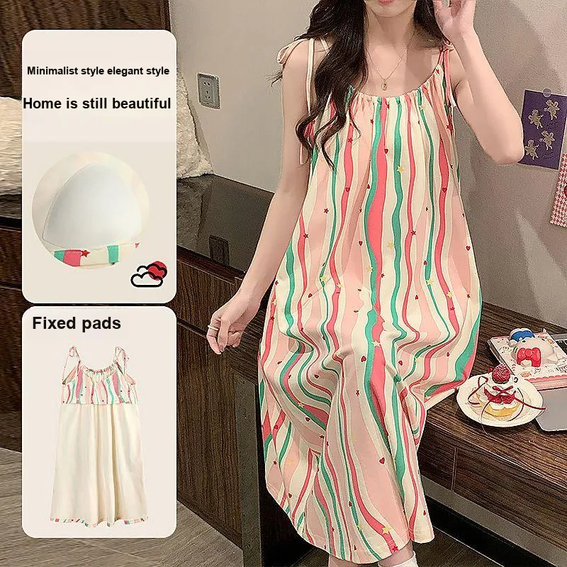 XISHE Women's Nightgowns-4