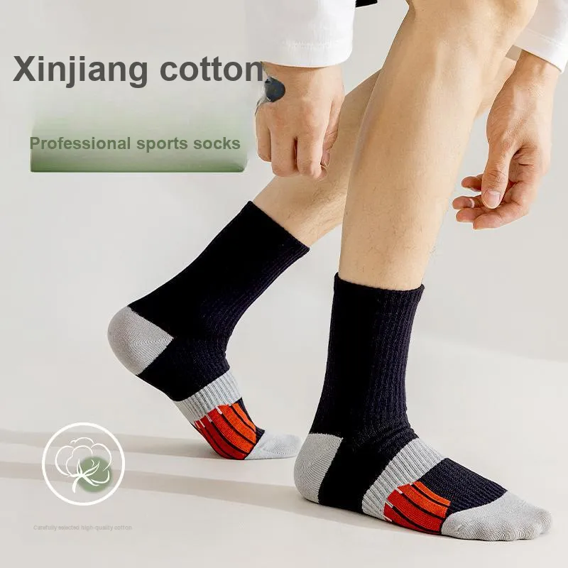 Caramella Mid Calf Socks Men Combo Set-1