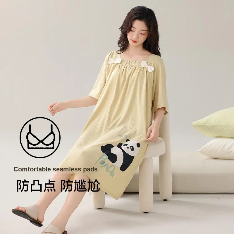 MADALLO Women's Nightgowns-4