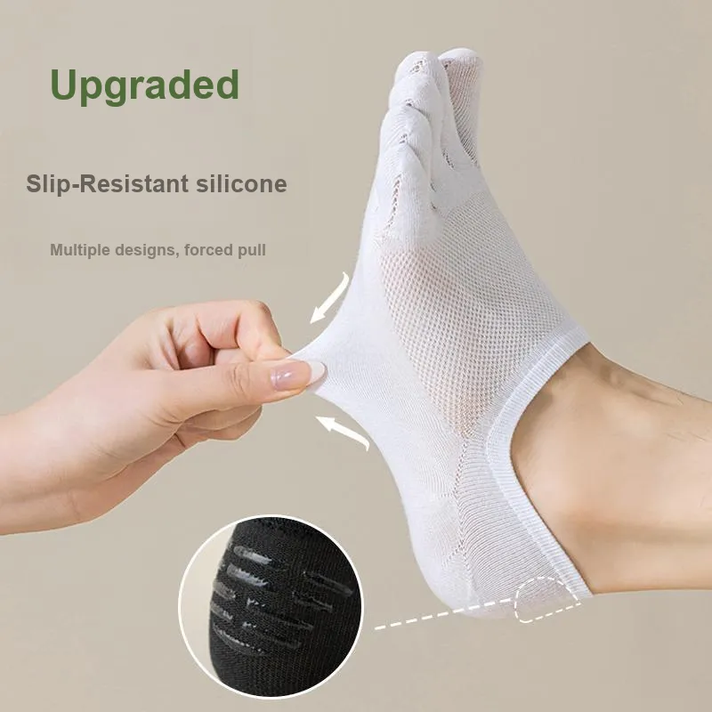 JIAZINI No Show Socks Men's 4 Pack-25