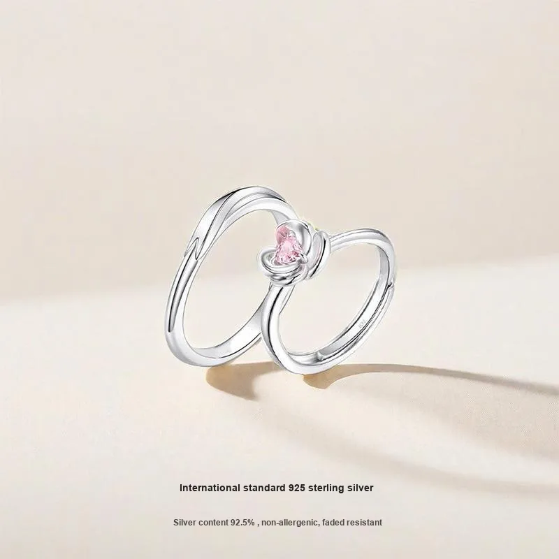 Barbie S925 Silver Rings Unisex Silver-3